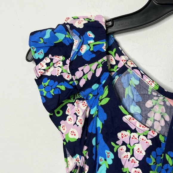 Lilly Pulitzer Maya Foxy Foxglove Floral Belted Dress - Picture 4 of 8